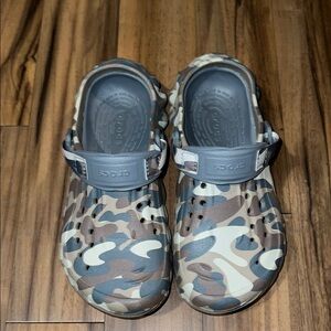 Crocs Junior Camo Clogs